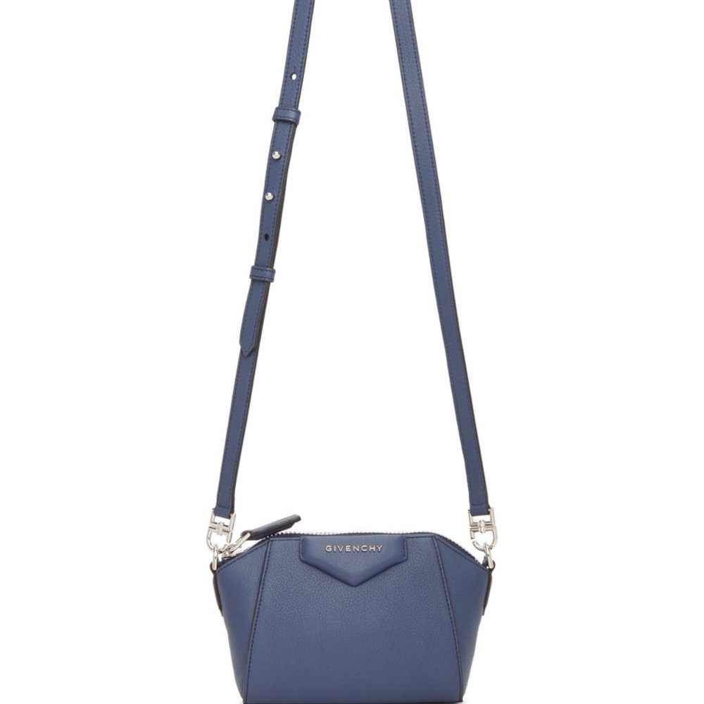 Givenchy Navy Nano Antigona Bag - Picture 3 of 16
